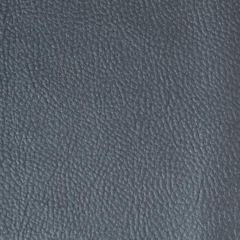 50x70 cm Zuschnitt Kunstleder Rex Uni Blau-Grau Metallic by Swafing